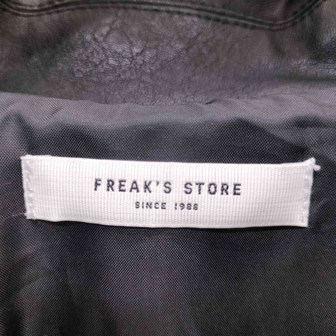 フリークスストア FREAKS STORE ビックシルエット PU レザージャケット メンズ FREE