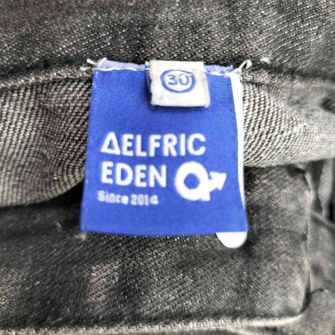aelfric eden 十字架 ブラックデニムパンツ メンズ 30