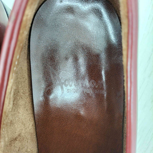 JARMAN レザー リボンタッセルローファー メンズ 241/2EE