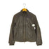 シーケーカルバンクライン ck Calvin Klein 裏地キルティング スタンドカラー シープレザー ジャケット メンズ import:M