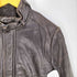 シーケーカルバンクライン ck Calvin Klein 裏地キルティング スタンドカラー シープレザー ジャケット メンズ import:M