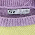 ザラ ZARA フラワープリントクルーネックニット レディース M