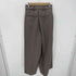 M TO R SUSTAINABLE DOUBLETUCK WIDE PANTS サスティナブル ダブルタック ワイド パンツ レディース JPN:36