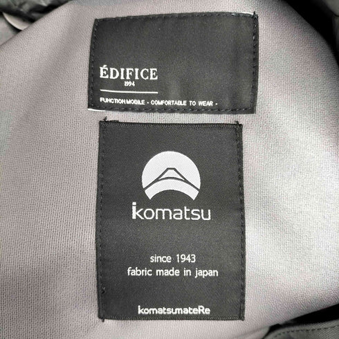 エディフィス EDIFICE KOMATSU 2WAY ステンカラーコート メンズ JPN:1