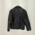 フェイクレザーライダースジャケット レディース S