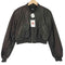 ザラ ZARA フェイクレザー ボンバージャケット レディース import:M