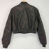 ザラ ZARA フェイクレザー ボンバージャケット レディース import:M