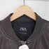 ザラ ZARA フェイクレザー ボンバージャケット レディース import:M
