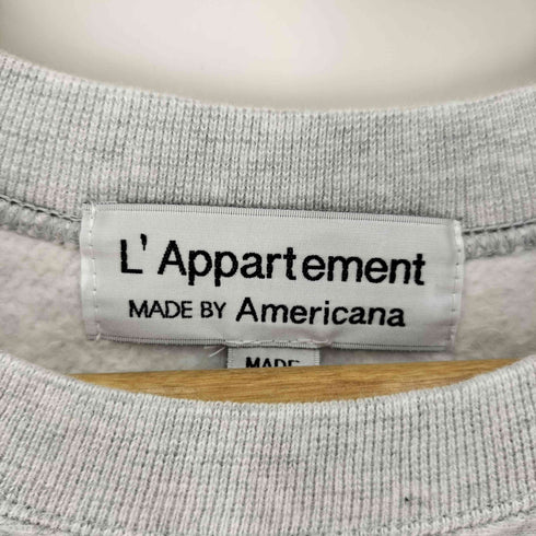 アパルトモン L’Appartement 両面 プリント スウェット レディース