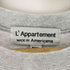 アパルトモン L’Appartement 両面 プリント スウェット レディース