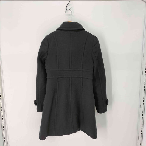 バーバリーブルーレーベル BURBERRY BLUE LABEL WOOL&ANGOLA アンゴラ混 ウールコート レディース 38