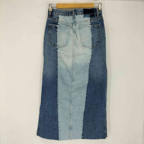 ザラ ZARA デニムパッチワークTRFスカート レディース JPN:S