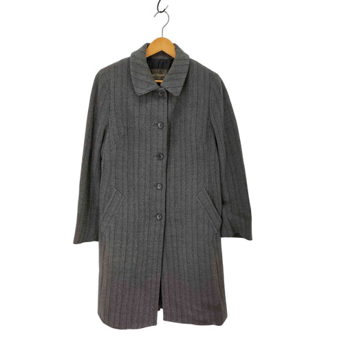 ポールスチュアート Paul Stuart ウール混 ステンカラーコート レディース 9AR