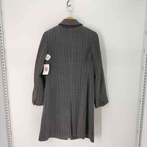 ポールスチュアート Paul Stuart ウール混 ステンカラーコート レディース 9AR