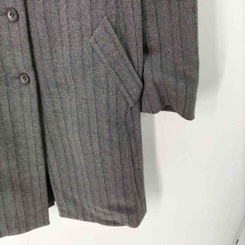 ポールスチュアート Paul Stuart ウール混 ステンカラーコート レディース 9AR