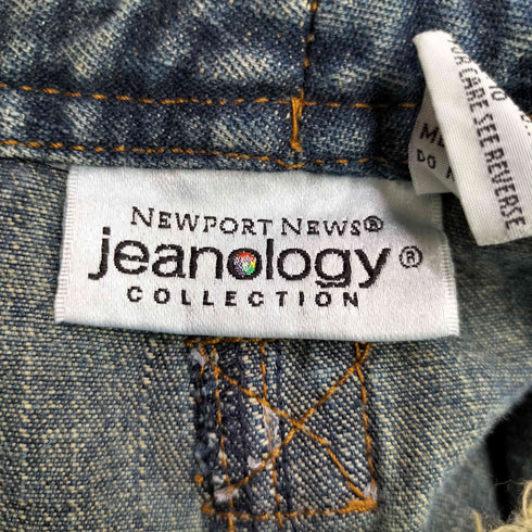 JEANOLOGY フリンジ加工 カーゴデニムパンツ メンズ