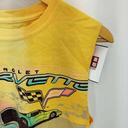 gm プリントタンクトップ Y2K アメカジ レディース S/M