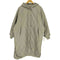 ザラ ZARA サイド スリット 中綿 フーディ ロング キルティングジャケット レディース import:XS