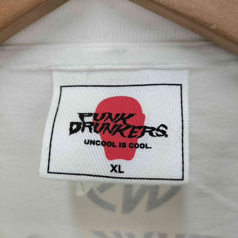 パンクドランカーズ PUNK DRUNKERS フロントプリント 半袖Tシャツ メンズ JPN:XL
