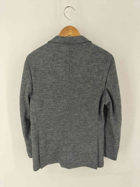 ニューヨーカー NEWYORKER 千鳥格子柄 ウール2Bテーラードジャケット メンズ import:L