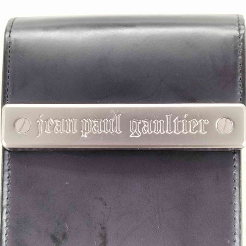 ジャンポールゴルチエ Jean Paul GAULTIER ロゴメタルプレートシガレットケース メンズ