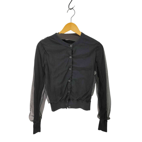 アクネストゥディオズ ACNE STUDIOS Fran Tulle Cardigan レディース S