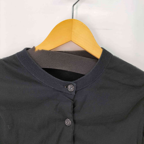 アクネストゥディオズ ACNE STUDIOS Fran Tulle Cardigan レディース S