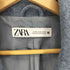 ザラ ZARA ダブルブレスト ロング チェスター コート レディース import:XS