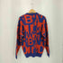 ザラ ZARA 総柄 クルーネックニット レディース M
