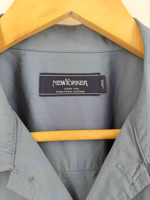 ニューヨーカー NEWYORKER タイプライター半袖シャツ メンズ import:L