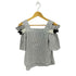 Maglie Blue オフショルダーフレアスリーブブラウス select レディース 5