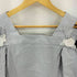 Maglie Blue オフショルダーフレアスリーブブラウス select レディース 5