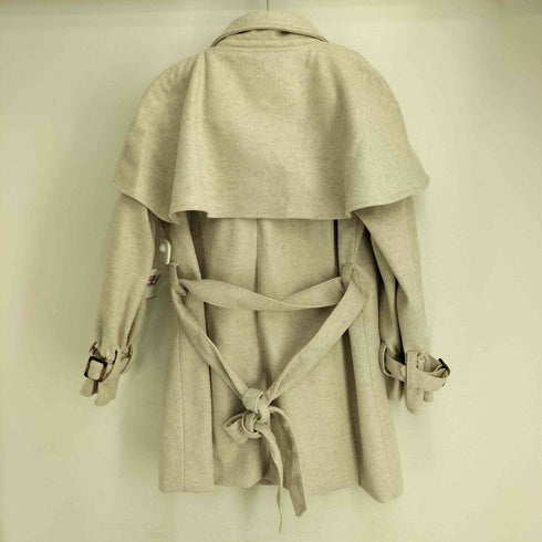 ナイスクラップ NICE CLAUP ケープ付2WAYハーフコート レディース FREE