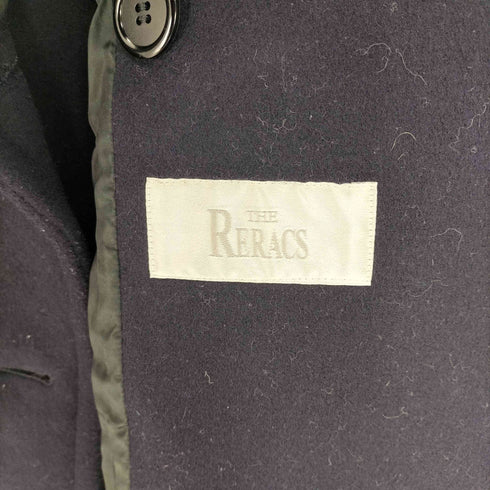 ザリラクス THE RERACS シルクサテンラペル付き シルク混 Pコート レディース JPN:1