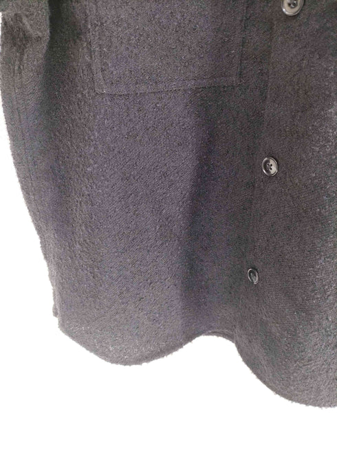 エイチアンドエム H&M レギュラーフィット ウールブレンドオーバーシャツ メンズ import:M