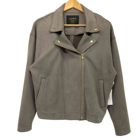 アズノゥアズドゥバズ as know as de base スエボンライダース フェイクスエード レディース