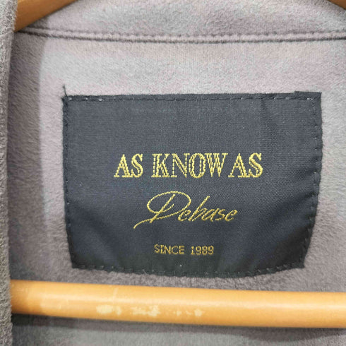 アズノゥアズドゥバズ as know as de base スエボンライダース フェイクスエード レディース