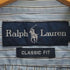 ラルフローレン RALPH LAUREN CLASSIC FIT スモールポニー ストライプBDシャツ メンズ import:L