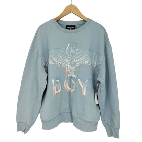 ボーイロンドン BOY LONDON ビッグプリント クルーネック 長袖スウェット メンズ import:S