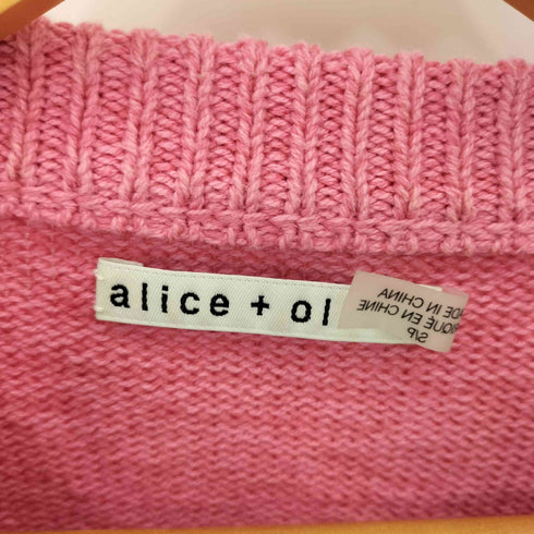 アリスオリビア alice + olivia STACEY FACEニット レディース S