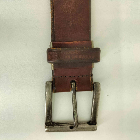 キャサリンハムネットロンドン KATHARINE HAMNETT LONDON レザーベルト メンズ