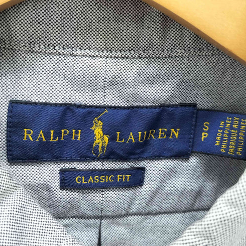 ラルフローレン RALPH LAUREN classic fit ポニー刺繍 BDシャツ メンズ import:S