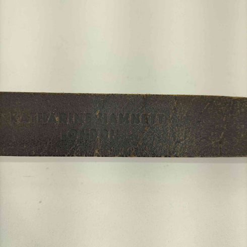 キャサリンハムネットロンドン KATHARINE HAMNETT LONDON レザーベルト メンズ