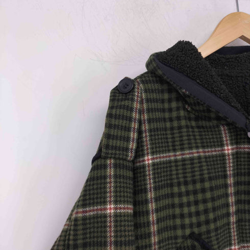 Maje マージュ チェック柄 フーデッドコート レディース JPN:0