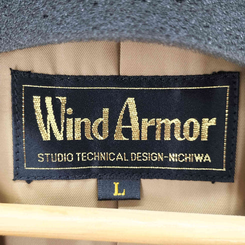 ウィンドアーマー Wind Armor カシミヤ100 ダブルテーラードジャケット メンズ import:L