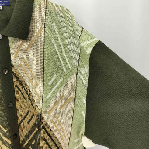MICHAEL IRVIN ニットポロシャツ メンズ XL
