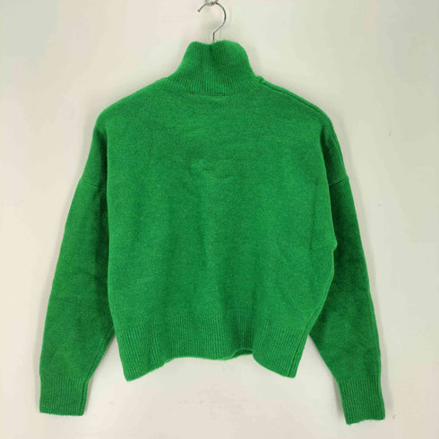 ザラ ZARA ハイネックアクリルニット レディース import:S