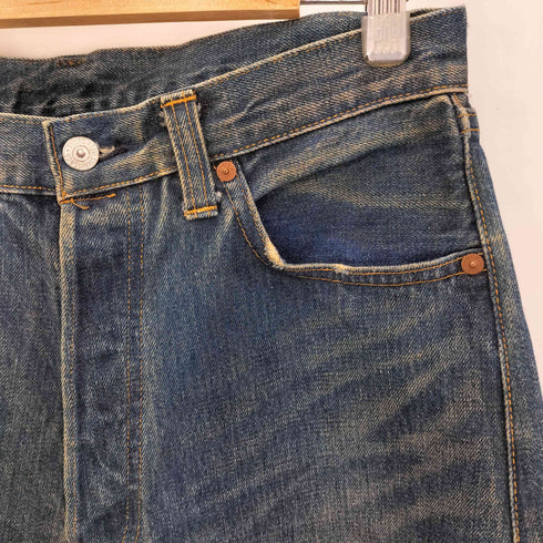 リーバイス Levis 00s USA製 47501-0191 バレンシア製 ボタンフライデニムパンツ メンズ 35×36