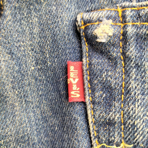 リーバイス Levis 00s USA製 47501-0191 バレンシア製 ボタンフライデニムパンツ メンズ 35×36