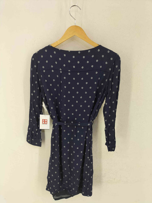 アーペーセー A.P.C. 総柄 レーヨン ワンピース レディース import:M
